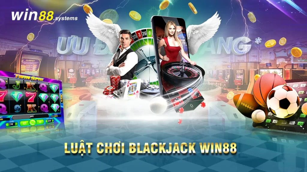 cách chơi Blackjack WIN88 01