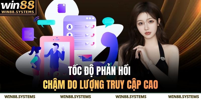 Tốc độ phản hồi chậm do lượng truy cập cao